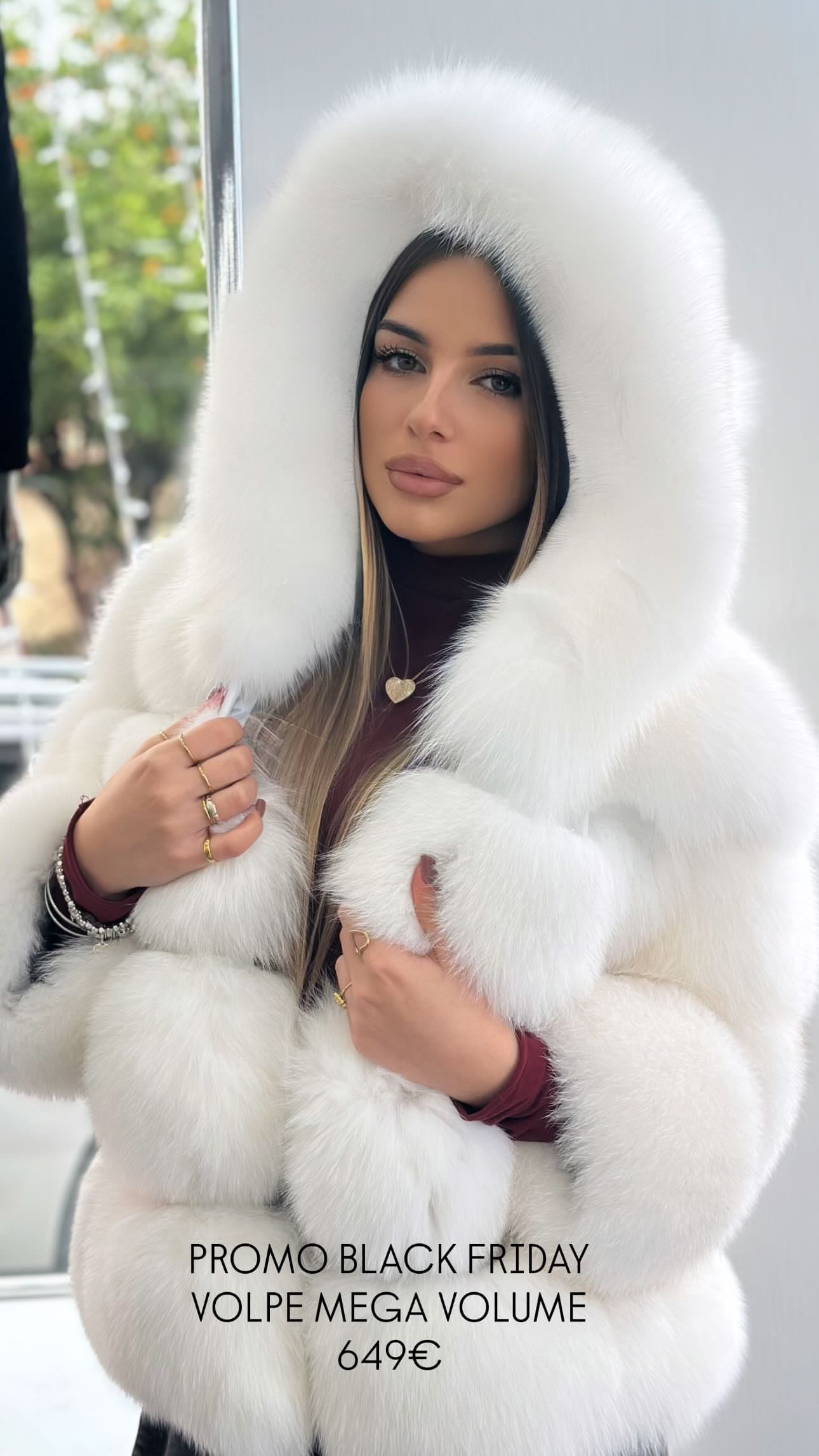 Pelliccia di vera volpe