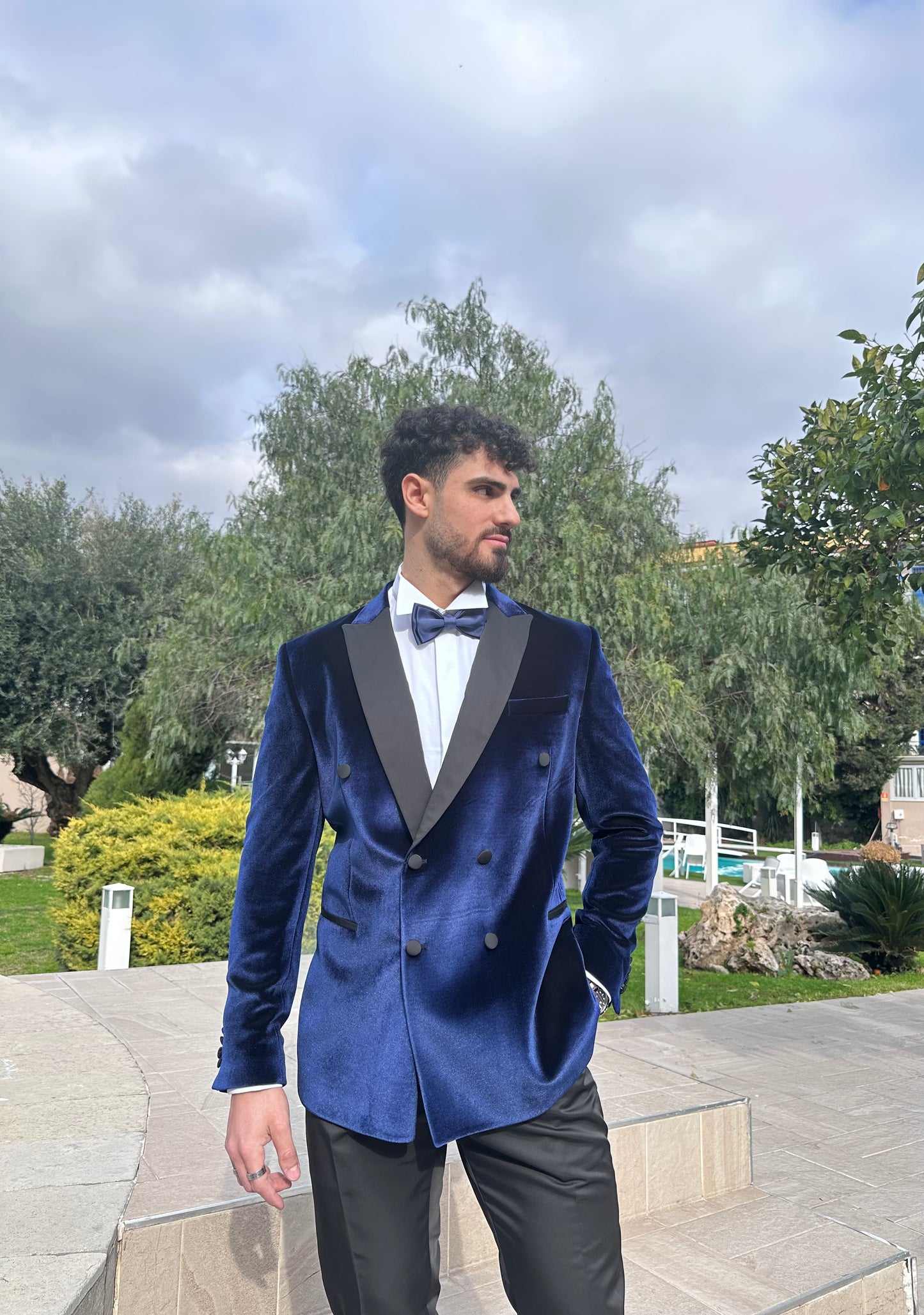 Abito uomo in velluto
