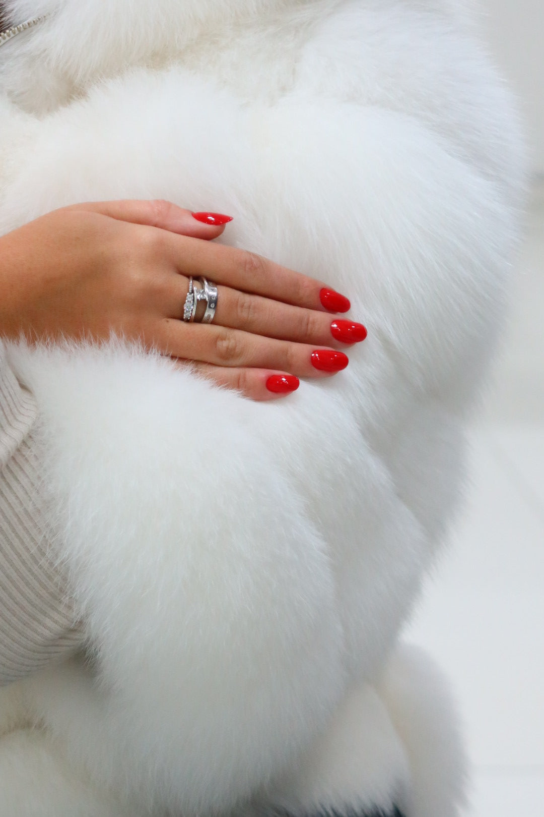 Pelliccia di vera volpe