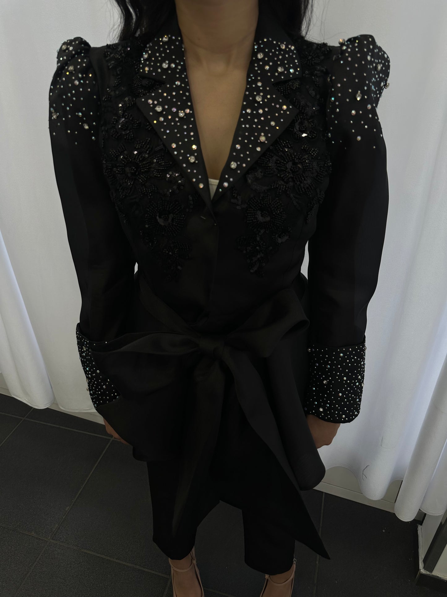 Tailleur in pura organza