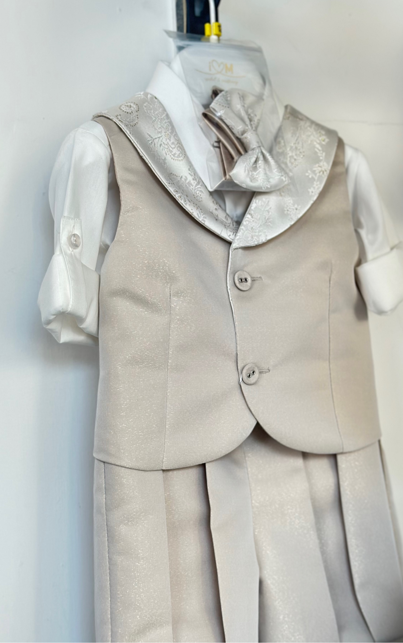 Completo gilet bimbo