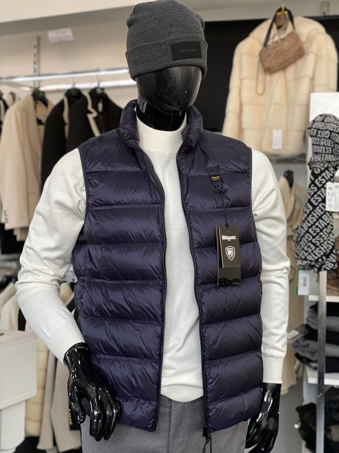 Blauer uomo