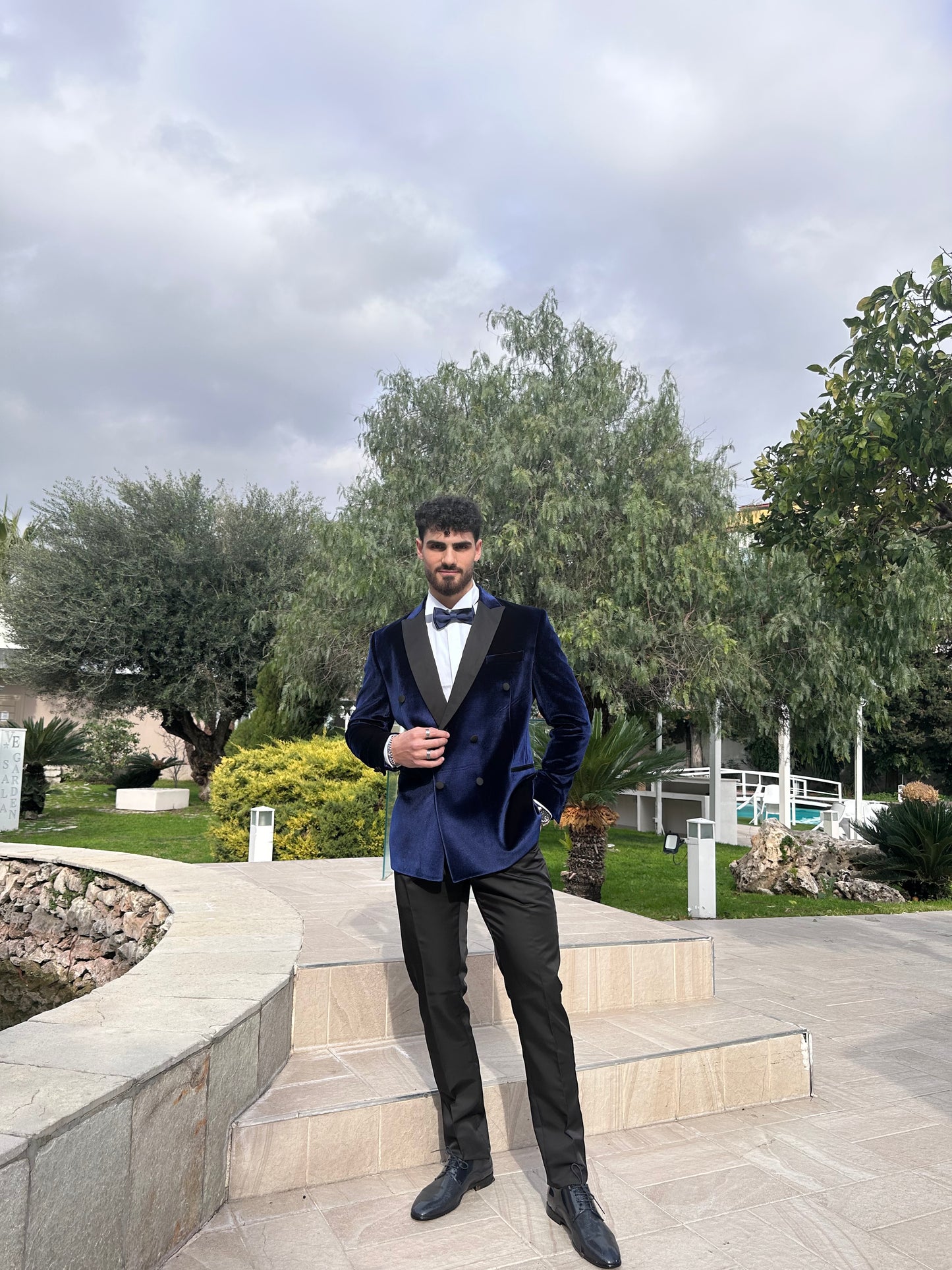 Abito uomo in velluto