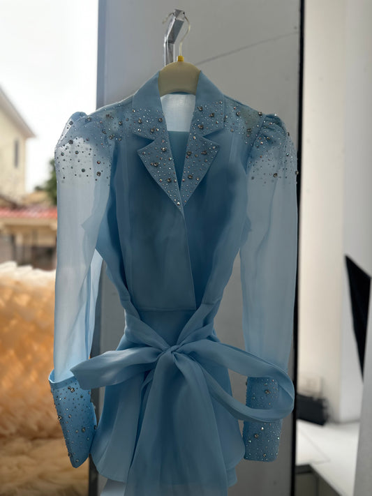Tailleur organza