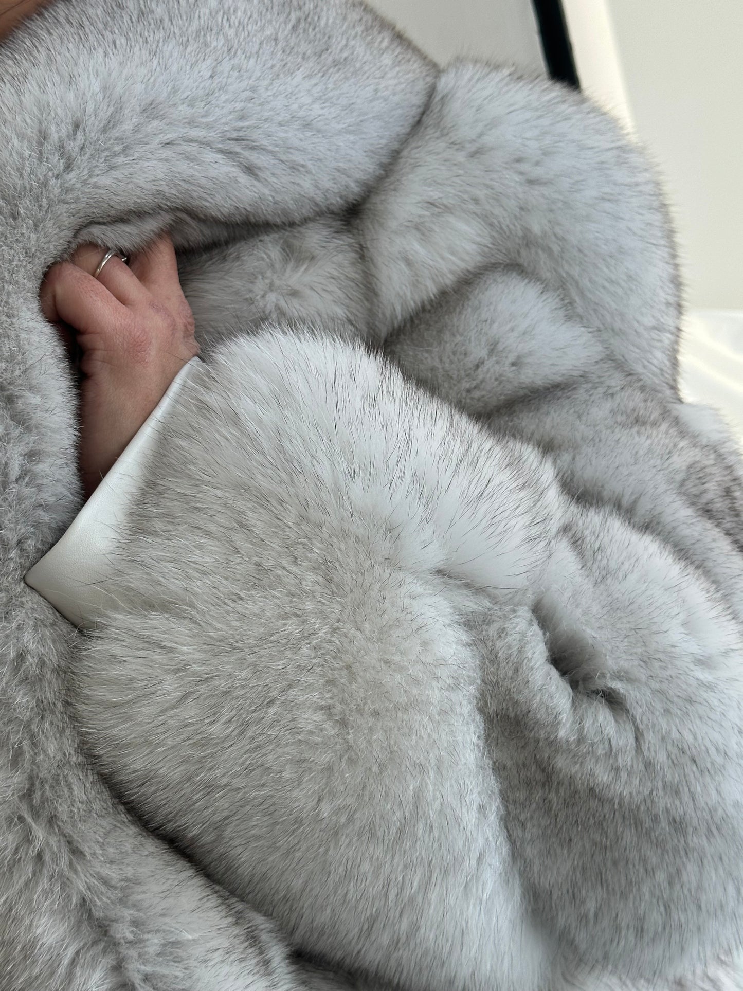 Pelliccia di vera volpe