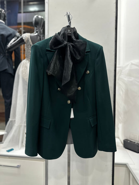 Tailleur verde gucci