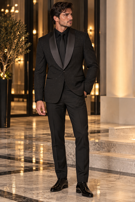 Vestito elegante uomo