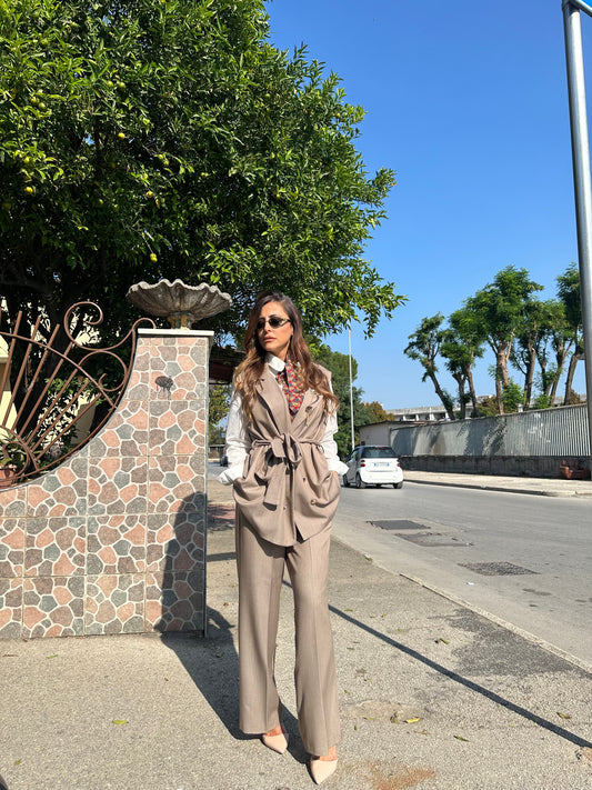 Smanicato marroncino