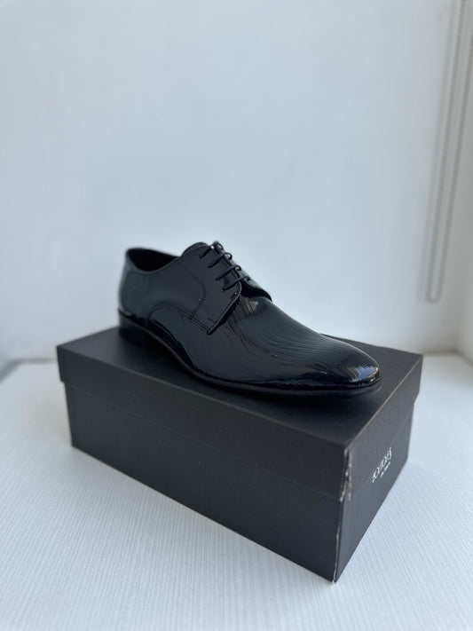 Scarpe sposo blu
