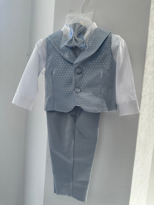 Battesimale bimbo gilet