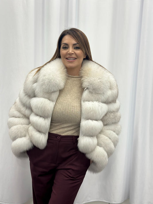 Pelliccia di vera volpe