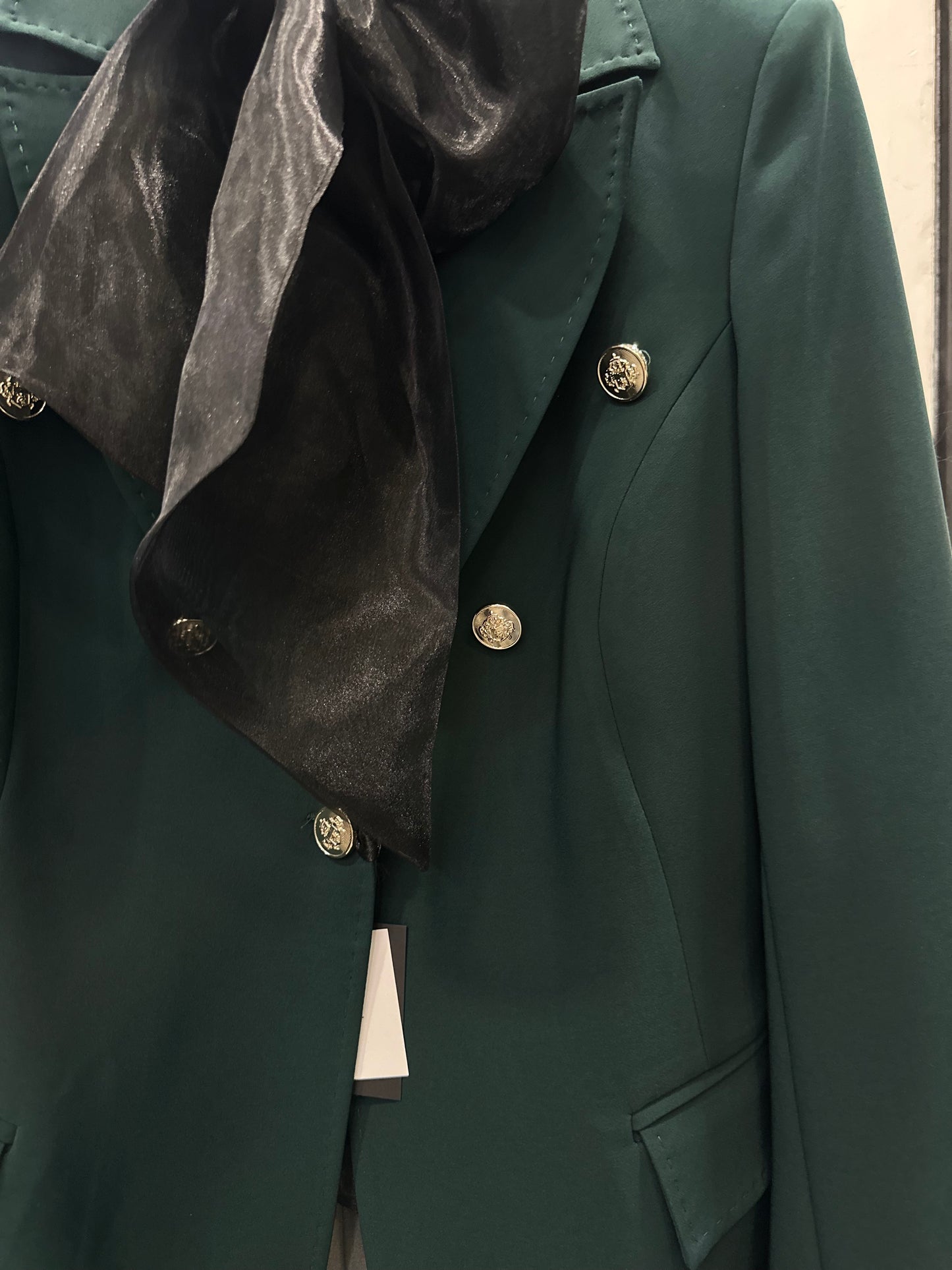 Tailleur verde gucci