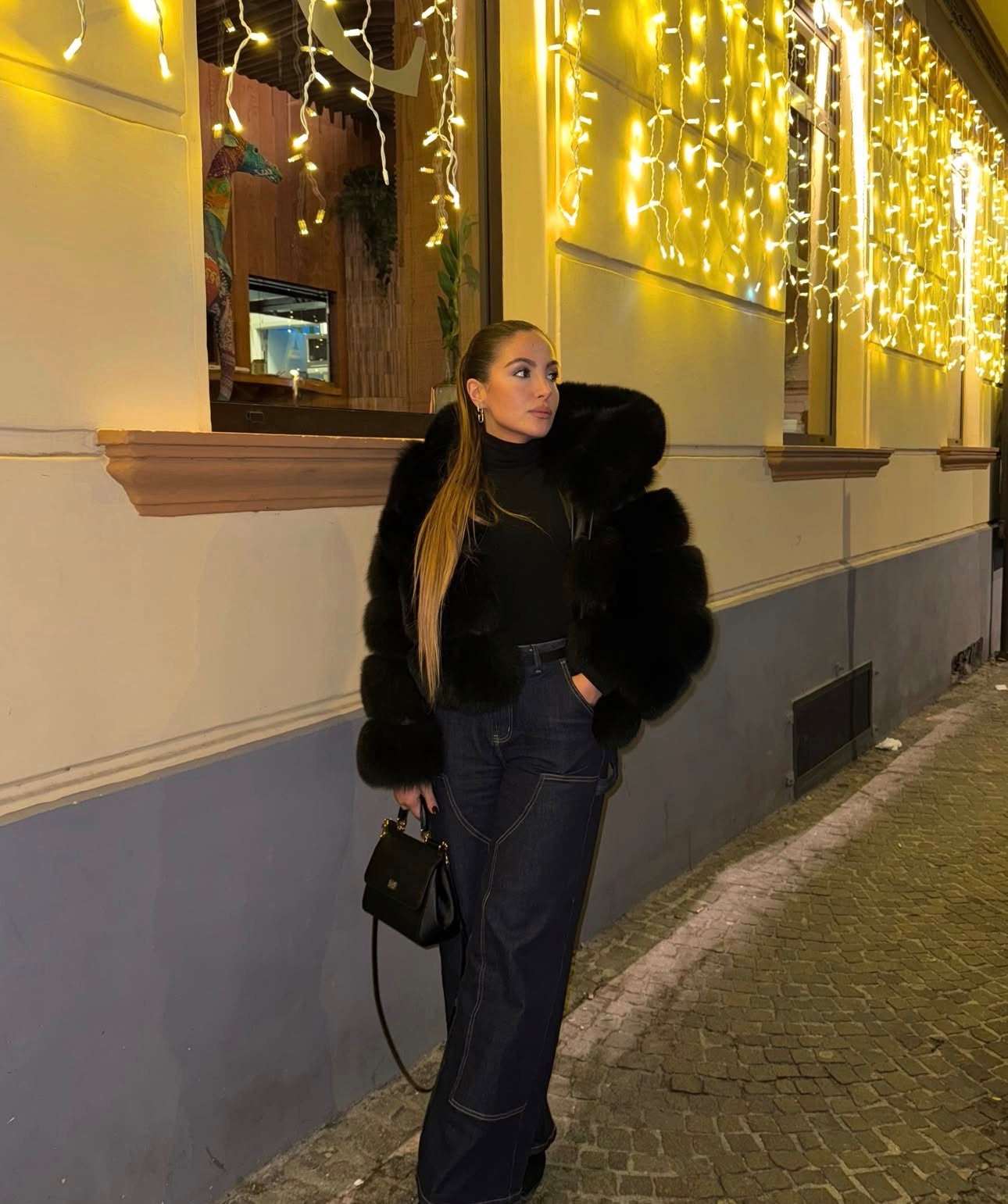 Pelliccia di vera volpe