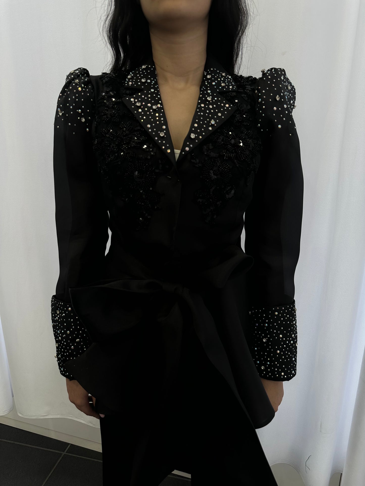 Tailleur in pura organza