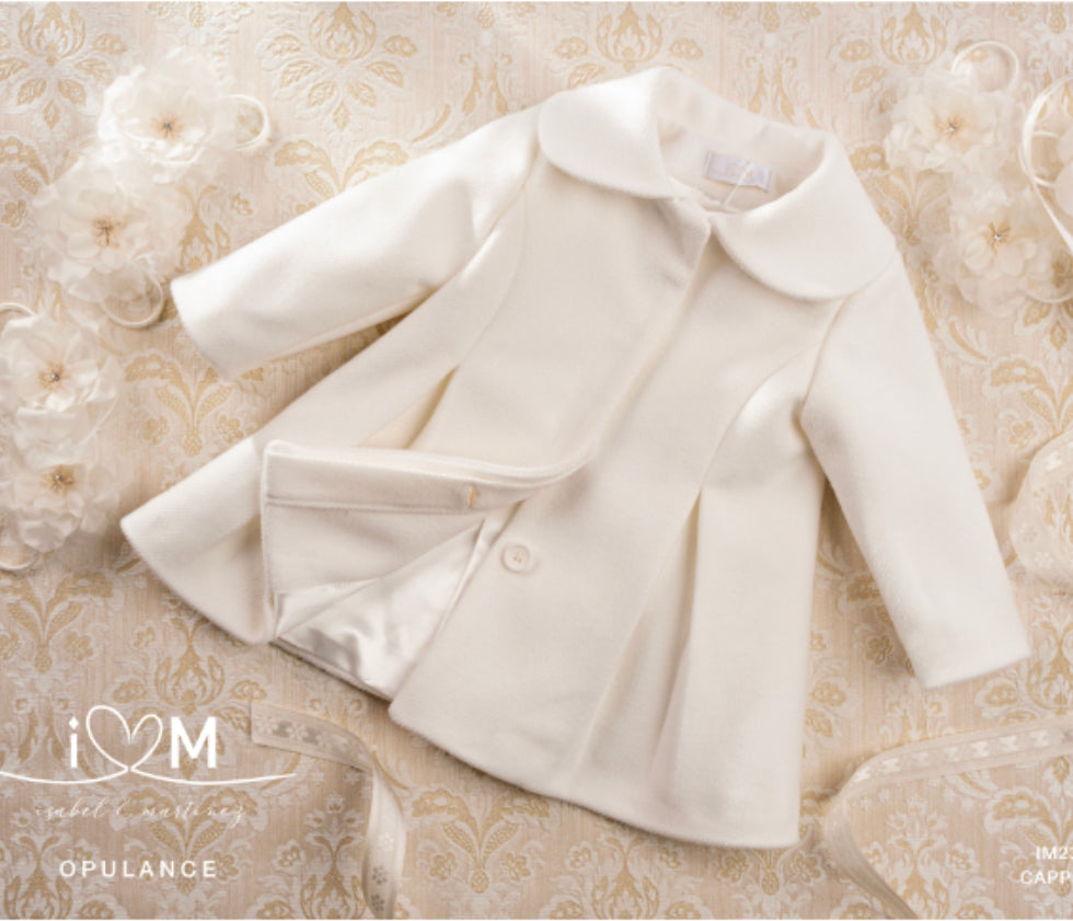 Cappotto battesimale bimba